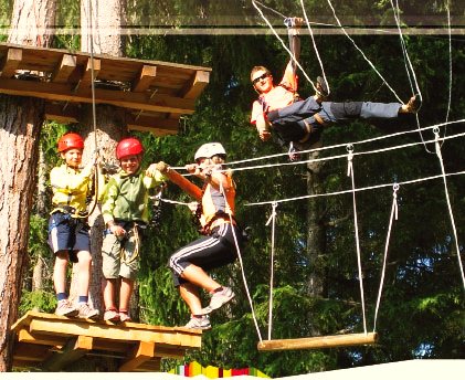 ADVENTURE PARK WITH FAMILY